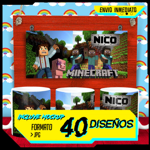 40 Plantillas Tazas Infantiles