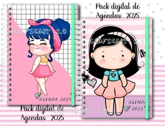 Mega Kit Imprimible 10 Agendas 2025 en internet