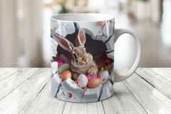 Plantillas Tazas Conejito De Pascua 3D en internet