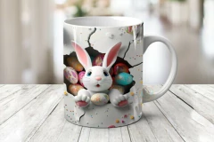 Plantillas Tazas Conejito De Pascua 3D en internet