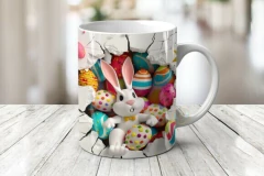 Plantillas Tazas Conejito De Pascua 3D - tienda online