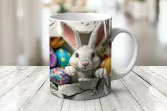 Plantillas Tazas Conejito De Pascua 3D en internet
