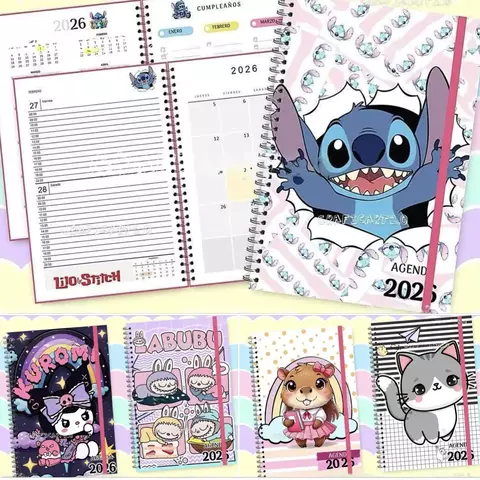 Pack 5 Agendas 2026 Vol.1 - comprar online