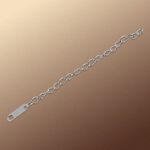 Extensor de Cadena 5cm Silver