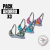 Pack X3 Bralette - comprar online