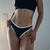 Pack X5 Colaless Negras con Bies Blanco + Antifaz de regalo - comprar online