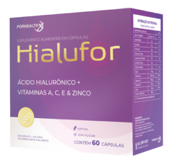 Hialufor (Ácido Hialurônico + Vitaminas A, C, E & Zinco)