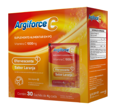 ARGIFORCE VITAMINA C EFERVESCENTE - Sabor Laranja - comprar online