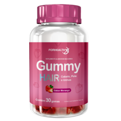 Gummy Hair (30 gomas) Sabor Morango