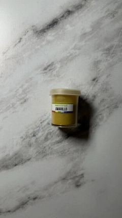 Pigmento en polvo AMARILLO