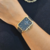 Relógio Minimalista Coleção Classic Louvre Metallic Square Black & Gold 29x39mm - Phillips Sanchez