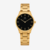 Relógio Minimalista Classic Coliseu, Roma Dourado 40mm - comprar online