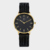 Relógio Minimalista Coleção Classic Paris Metallic Black e Gold 32mm - comprar online