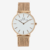 Relógio Minimalista Classic Big Bang, Londres | Rose e White 40mm - comprar online
