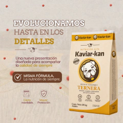 Croquetitas kaviar kan para adultos todas las razas proteina de ternera - comprar en línea