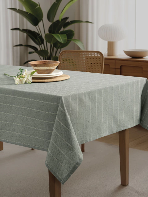 Mantel MELBOURNE con tejido hilado color con diseño a rayas. ¡PREMIUM! - comprar online