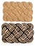 ALFOMBRA trenzada de fibra de coco TRENZA