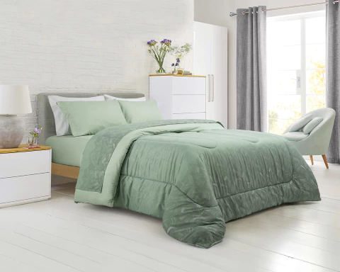 Imagen de Acolchado estampado Linea Hogar 2 1/2 pl