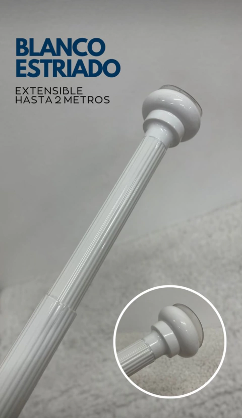 BARRIAL ESTRIADO NEGRO/BLANCO