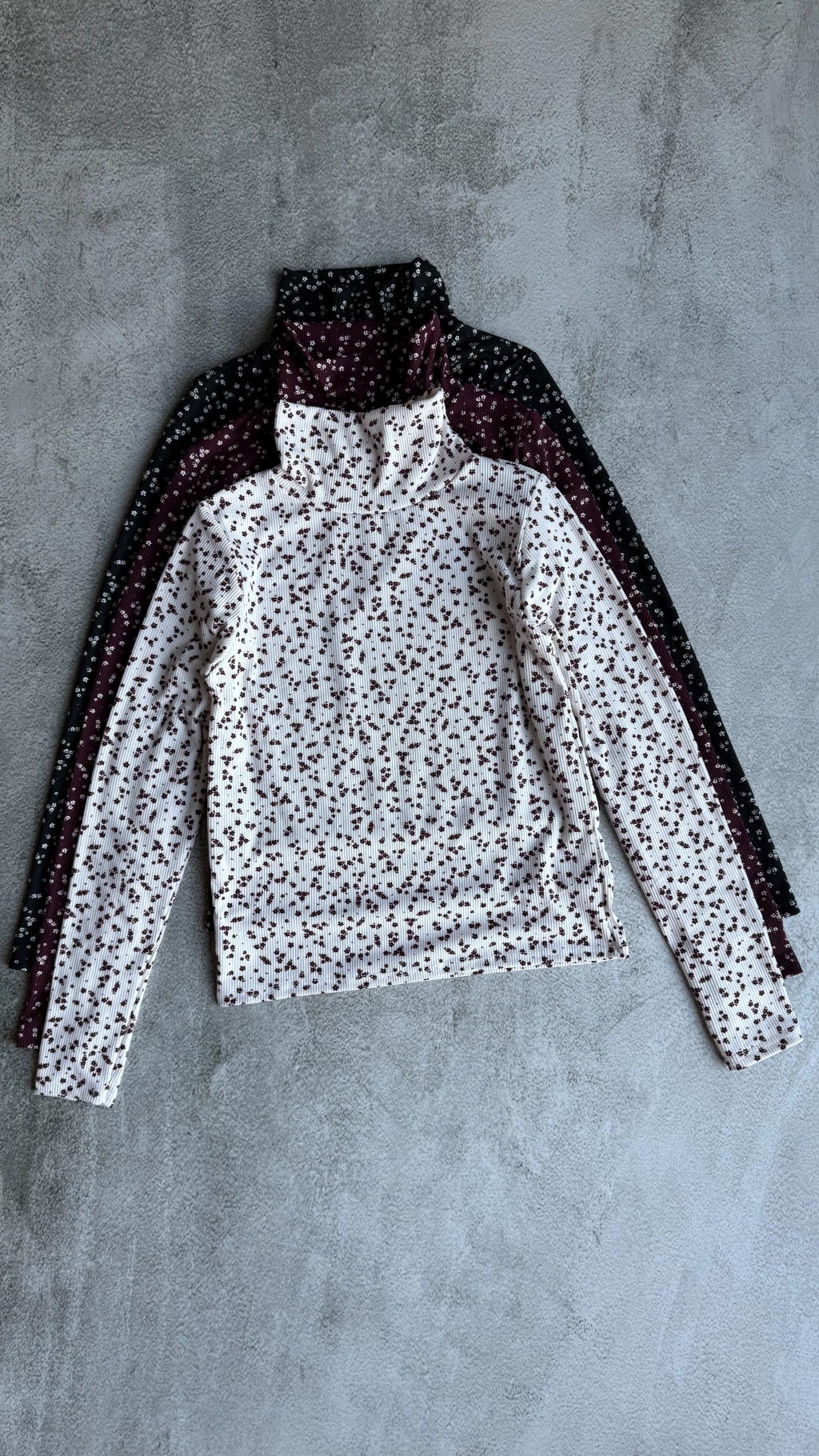 Polera floreada