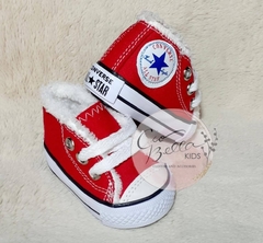 Converse botas media caña con Corderito del 16 al 19