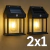 2x1 Lámpara Solar Exterior | Iluminá tu hogar sin cables y sin pagar electricidad en internet
