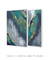 Conjunto 2 Quadros - Coleção "Turmalina" Turquoise - loja online