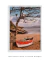 Quadro Decorativo Barco Ancorado na Praia 1 - Essence Art & Decor