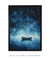 Quadro Decorativo Barco Sob Céu Estrelado - Essence Art & Decor