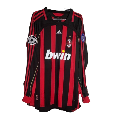 MILAN HOME 2006/07 MANGA LONGA - KAKÁ #22 [RETRÔ]