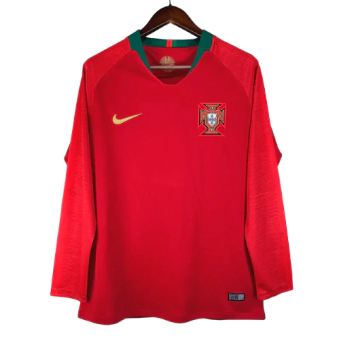 PORTUGAL HOME 2018 - MANGA LONGA [RETRÔ]
