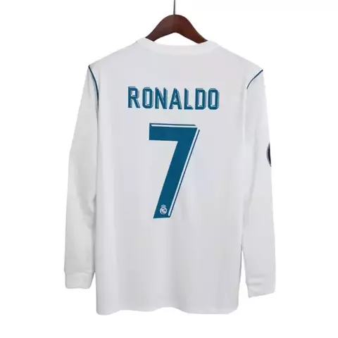 REAL MADRID HOME - FINAL CHAMPIONS 2018 MANGA LONGA - RONALDO#7