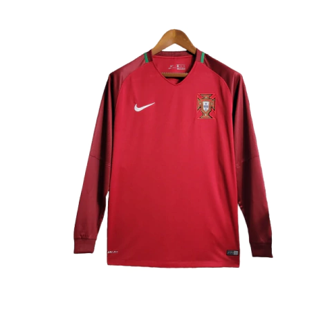 PORTUGAL HOME 2016 - MANGA LONGA [RETRÔ]