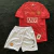 Kit Infantil CR7 2008 - Camisa Manchester United Home 2007/08 Final Champions League + Short [Versão Retrô] na internet