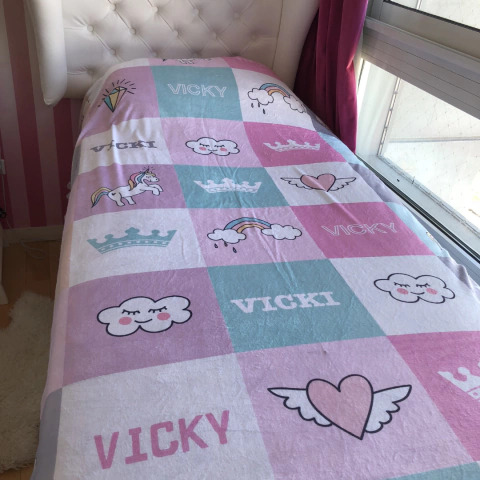 MANTA POLAR SOFT CAMA 1 PLAZA personalizada