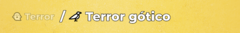 Banner de la categoría Terror gótico