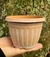 Vaso plástico com listras envelhecido - comprar online