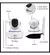 Cámara Smart IP 3 antenas INTERIOR - tienda online