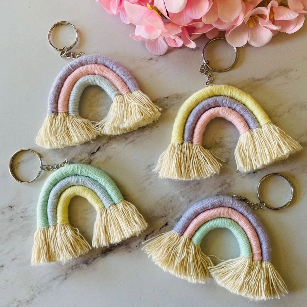 Llaveros Arco Iris Medianos