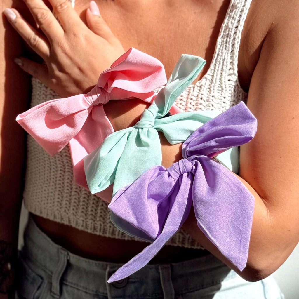 Pack 4 Moños Pastel