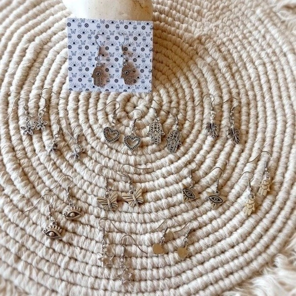 Pack 12 Aros Plateados