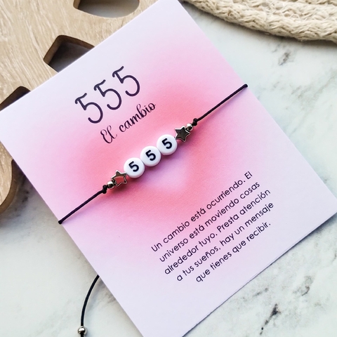 Pulsera Numeros Maestros 555 - comprar online
