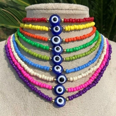 Collar Ojito Colores