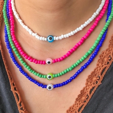 Collar Ojito Colores