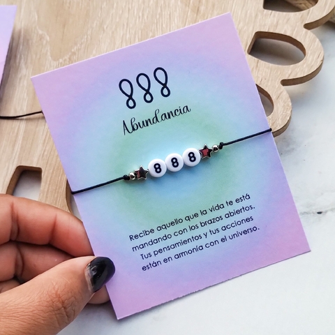 Pulsera Numeros Maestros 888 - comprar online