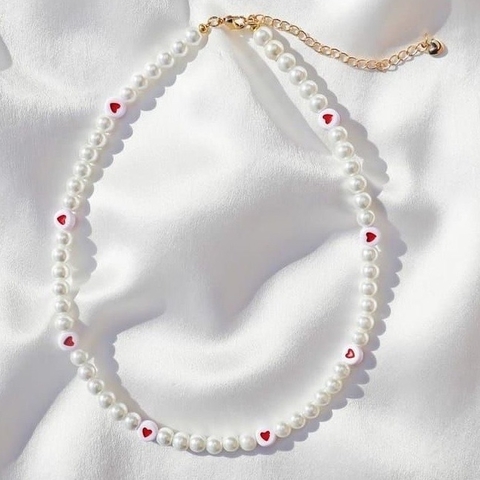 Collar Love Red