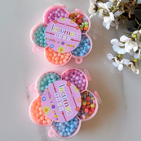 Cajita Infantil Flor Rosa - comprar online