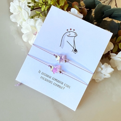 Pulseras Para Compartir XIII Estrella Lila - comprar online