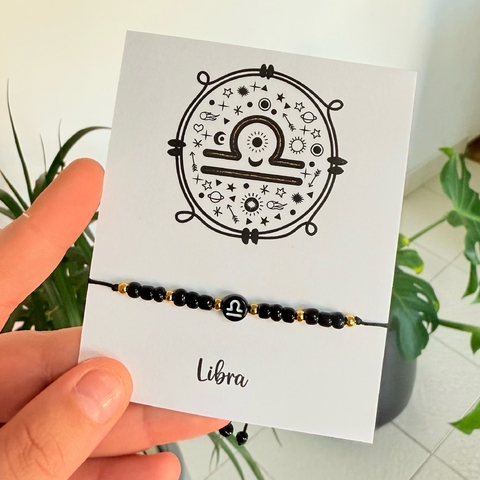 Pulsera Signo Libra Black - comprar online