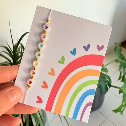 Pulsera Arco Iris Dorada - comprar online